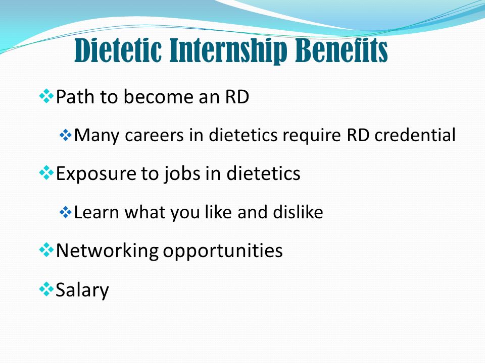 how to write a personal statement for dietetic internship interview